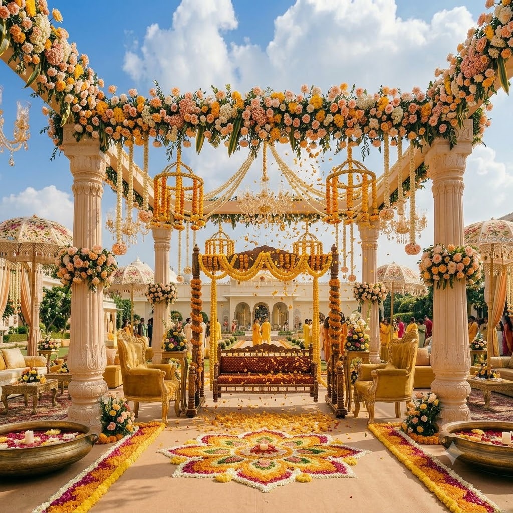 Opulent Mandap Canopy